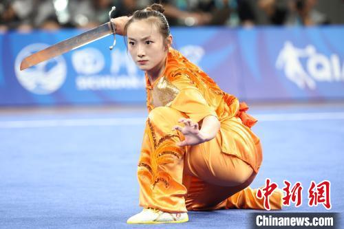 成都大运会武术赛开赛 五洲少侠角逐首金