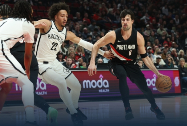 开拓者大胜篮网 卡马拉高效砍35分助球队终结对